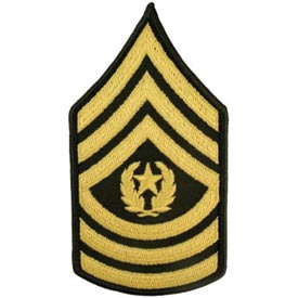 Army Rank Patch