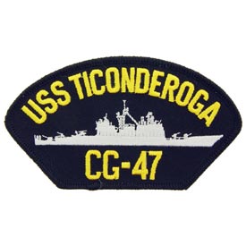 Uss Ticonderoga Cv-14 Patch