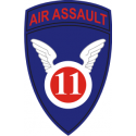 11th Air Assault Div Decal     