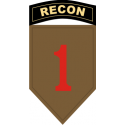 1st ID Recon Decal