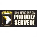 Army 101st Airborne Division Bumper Sticker