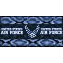 U.S. AIR FORCE BLUE DIGITAL CAMO 15OZ CERAMIC SUBLIMATION MUG