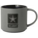 U.S. ARMY STAR LOGO 16OZ STONEWARE MONACO MUG