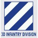 Army 3rd Infantry Division Decal