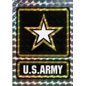 US Army with Star Logo Decal