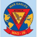 MAG-29 WAR EAGLES DECAL