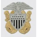 Navy Officer Crest Decal