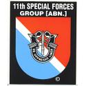 Special Forces 11th Group Decal 