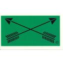 Special Forces Crossed Arrows Branch Decal