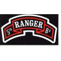 Ranger 5th Battalion Tab Decal
