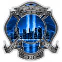 BLUE SKIES HIGH HONOR FIREFIGHTER 911 DECAL