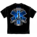  911 EMS BLUE SKIES WE WILL NEVER FORGET T-SHIRT