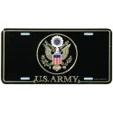 US Army License Plate with Crest