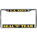 US Navy Seal Team License Plate Frame