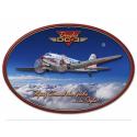 3-D DC-3 AIRPLANE All Metal Sign