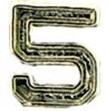 Silver Air Medal "5"