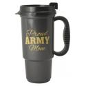 PROUD ARMY MOM 16OZ INSULATED TRAVEL MUG