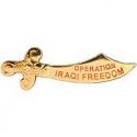 Operation Iraqi Freedom Sword Pin 