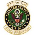 Operation Iraqi Freedom Army Pin 