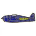 F-6F Hellcat Fighter Pin