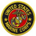 Marine Globe & Anchor Patch 