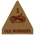 Army 1st Armored Division Patch