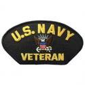 Navy Veteran Hat Patch