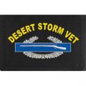 Desert Storm Veteran CIB Logo Wallet