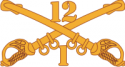 1-12 Cavalry Decal