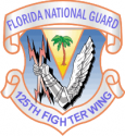 125th Fighter Wing Decal