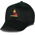 1st Armored Division Old Ironsides Direct Embroidered Black Ball Cap