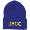 USCG Letters Direct Embroidered Royal Watch Cap