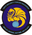 129th Security Forces Sq   Decal      