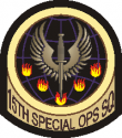 15th Special Ops Squadron Current  Decal