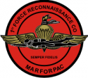 1st Force Recon MARFORPAC  Decal