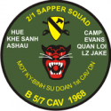 2-1 Sapper Squad Decal     