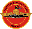 2nd Force Recon LANT Decal