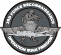 3rd Force Recon  Operation Iraqi Freedom Decal