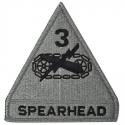 3rd Armored Division Hook And Loop ACU Patch