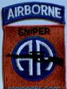 82nd Airborne Sniper Patch