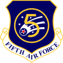 5th Air Force Decal 