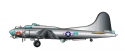 B-17 Bomber Decal 