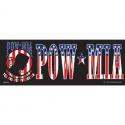  POW MIA R-W-B Bumper Sticker