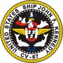 CV-67 USS John F. Kennedy Decal