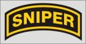 Army Sniper Arc Decal