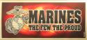  MARINES THE FEW THE PROUD DECAL