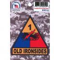  1ST ARMORED DIVSION DIGITAL CAMO DECAL