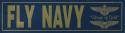 Fly Navy Bumper Sticker
