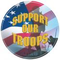 SUPPORT OUR TROOPS ROUND DECAL