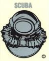 Scuba Badge Decal